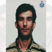 A police mugshot of Huseyin Ozkara in 1999