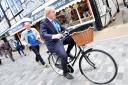 Boris Johnson MP and Graham Evans MP are fans of Pedal Power