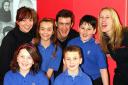 SHOWTIME: Cragrats members with pupils who have taken part.