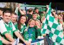 Northwich Victoria fans on the rise. Picture: Angela Buckley