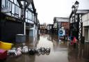 Northwich Town Centre was left devestated by flooding caused by Storm Christoph
