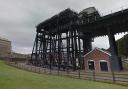 Anderton Boat Lift is closed after Travellers set up in the car park