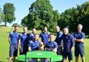 The Sandiway greenkeeping team (L-R):  Matt Buckley, Paul Farrelley, Andy Simms, Kevin Robinson, Dan Glass, Rick Sinker, Mark Alexander, Lyndon Alexander and Ian Taylor