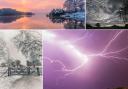 Extreme weather captured on camera across in Mid Cheshire