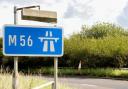 Delays on M56 Eastbound due to broken down vehicle