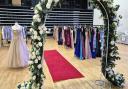 The Green Uniform and Baby Bank held its now annual Prom Shop