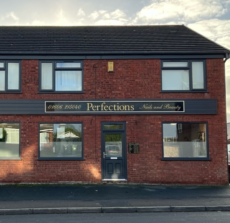 The business is inside Perfections Nails and Beauty on Delamere Street