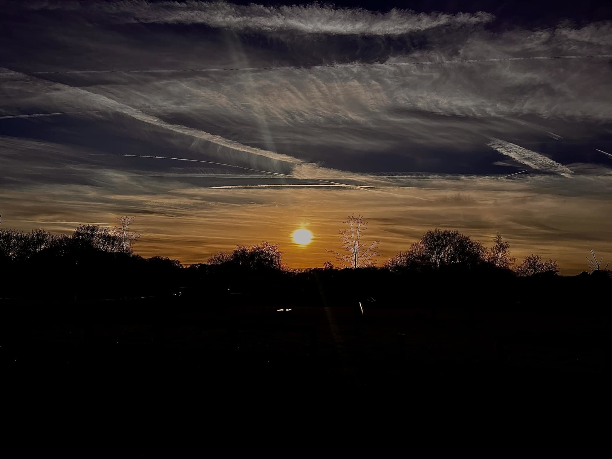 Sunset over Knutsford by Carly Jo Curbishley