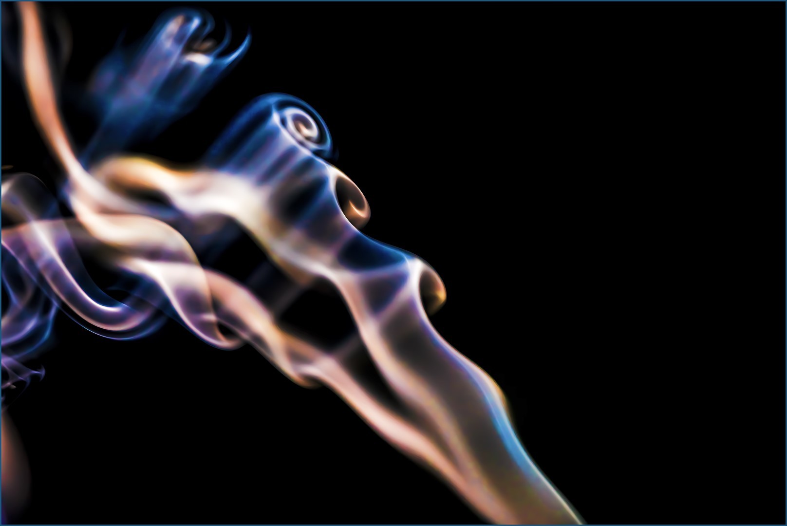 Incense smoke by Terry Dixon Jen Tucker