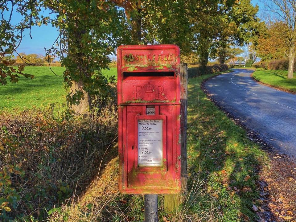 Old post box by Sue Lawless