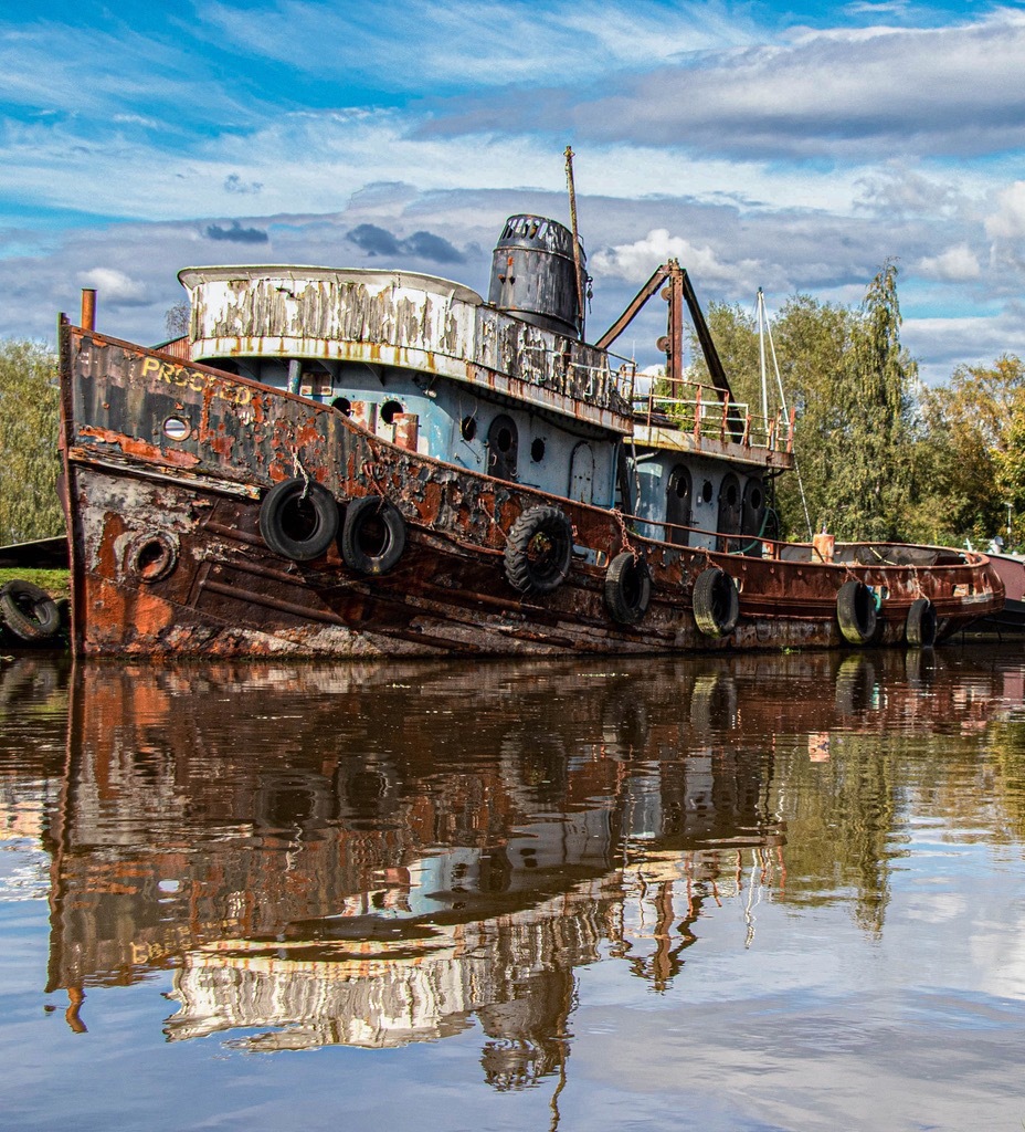 Waiting to be scrapped by Janet Rourke