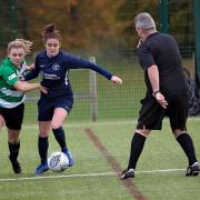 Northwich Vixens v Liverpool Marshalls Fed, Women's FA Cup. Pictures: Angela Buckley