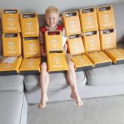 Young footballer Oscar Jones, seven, kicked off a lifesaving campaign which has provided 17 defibs to protect all the teams in Cuddington and Sandiway