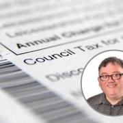 Cllr Dave Edwards' proposed a zero per cent increase was voted down