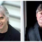 Brookside creator,  Sir Phil Redmond (left) and poet laureate, Simon Armitage (right) will appear at the Weaver Words book festival