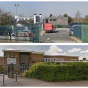Northwich and Winsford's 'Outstanding' schools, Oaklands School (above) and The County High School Leftwich (below)