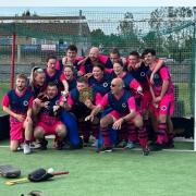 The winning Winnington Park Hockey Club mixed team