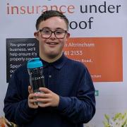 Down Syndrome Cheshire has helped Joshua Bone land his first job