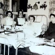 A Christmas party at the Albert Infirmary circa 1950s