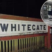 Police have been carrying out patrols at Whitegate Station car park following reports of break-ins