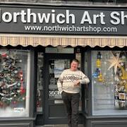 Phil Bower has decided to sell Northwich Art Shop