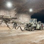 Inside the Winsford rock salt mine