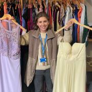 St Luke's Furniture and Fashion assistant manager, Francesca Hawkin, says there'll be a large selection of dresses at affordable prices