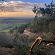 An evening sunset along the Sandstone Trail is one of Julie's favourite walks