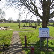 Belmont Road Play Area is being refurbished