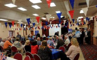 Members and friends of Northwich Rotary attending a Special Speaker Luncheon at Winnington Park Recreation Club