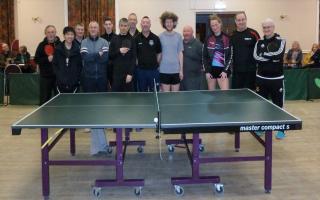 Mid Cheshire Table Tennis League Championship finalists