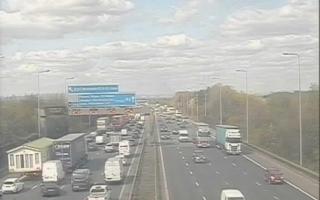Huge queues on M6 following two lane closure over HGV incident