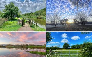 Talented photographers capture cloudy skies above Mid Cheshire