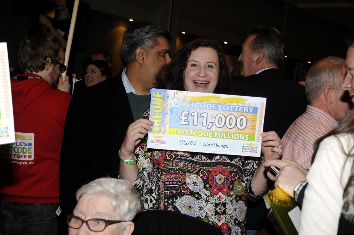 Northwich People’s Postcode Lottery winners