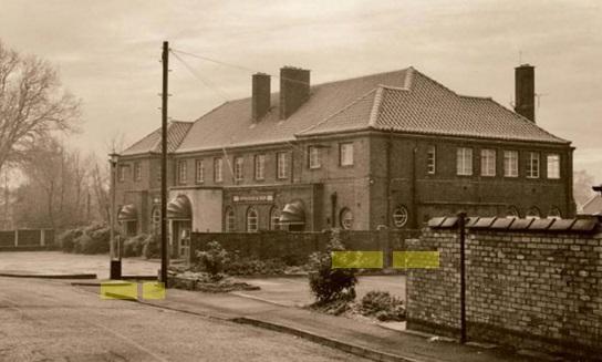 Berni Inn, Holmes Chapel. Demolished and replaced by a block of retirement flats