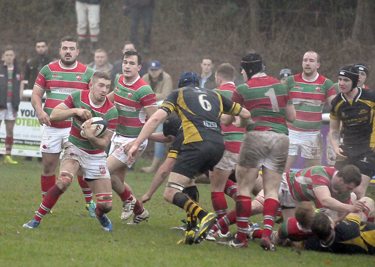 Action from Northwich's 27-26 win at Warrington on Saturday, December 17, 2016. Pictures by Mike Boden