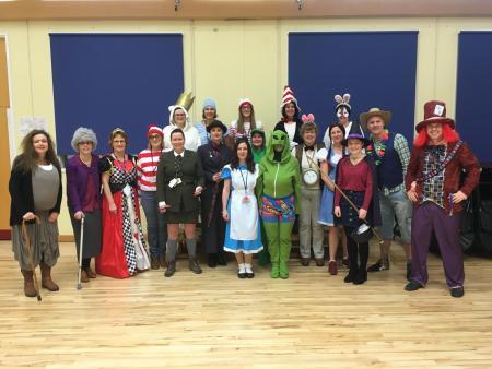 Staff at Weaverham Forest are ready for World Book Day 2017!