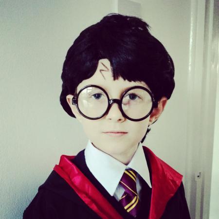 Joshua Norbury as Harry Potter.