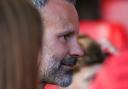 Ryan Giggs at the Witton Albion game against Salford City last night