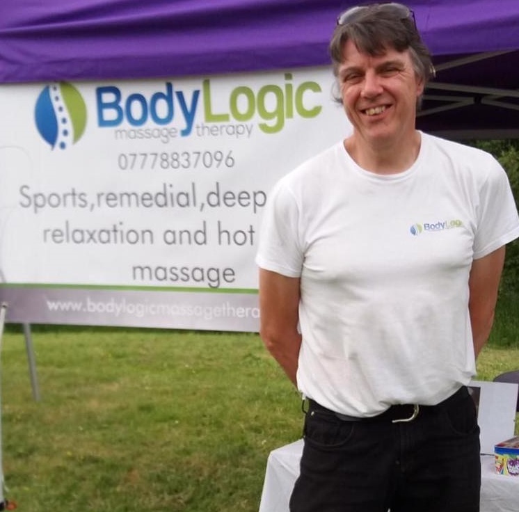 Dave Hamlett, who runs Bodylogic Sports Massage Therapy