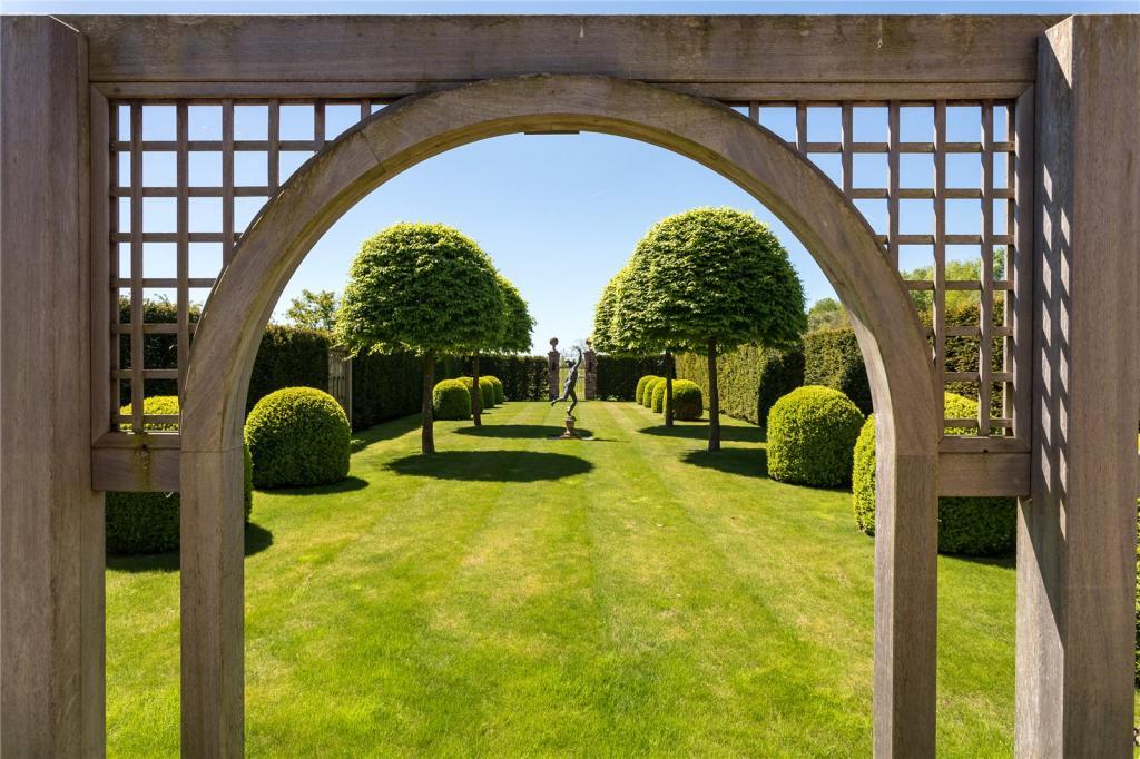 The extensive gardens have won top awards