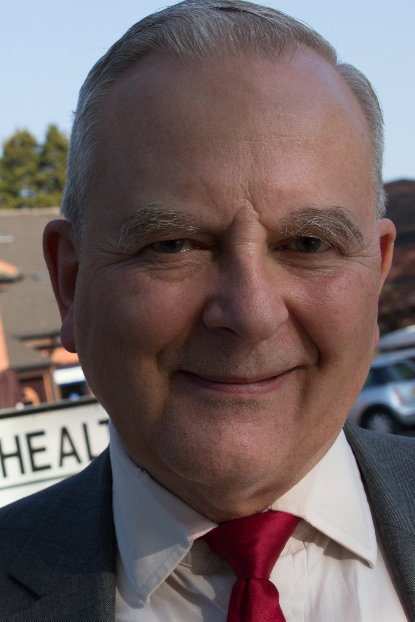 Cllr Peter Hirst supports the campaign to restore Middlewich railway station