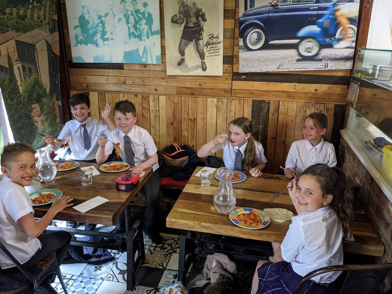 Grosvenor Park Academy children enjoyed an educational trip to La Fattoria.