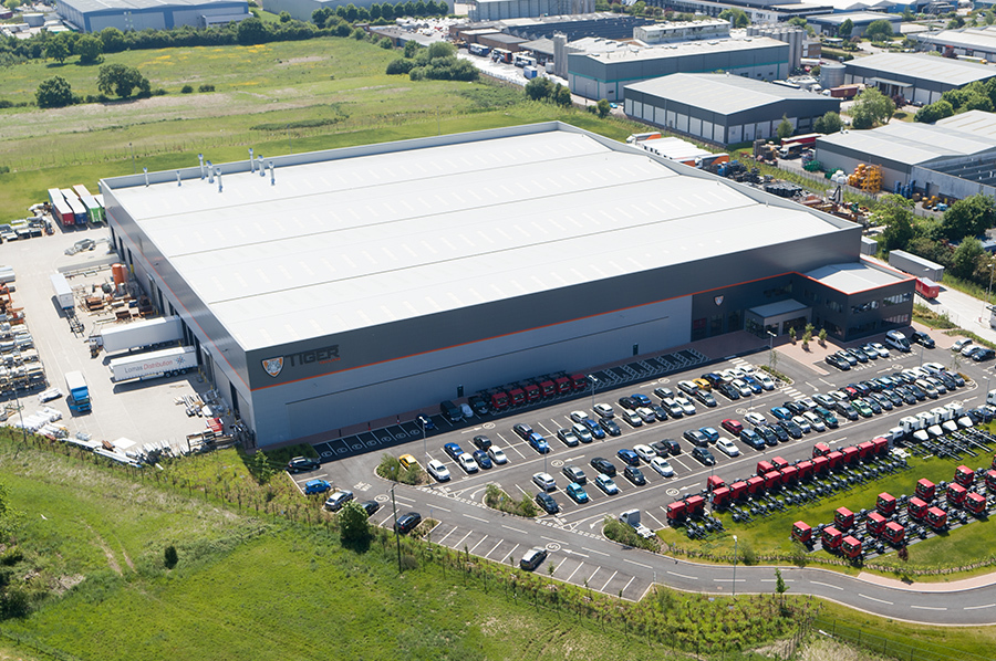 Tiger Trailers operates from a new £22m manufacturing facility in Winsford