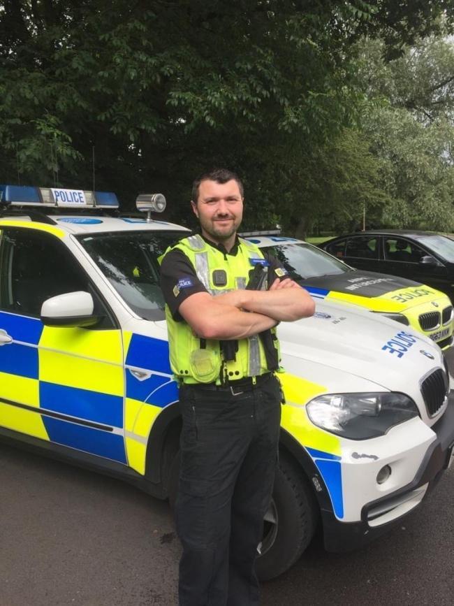 PC Neil Jones was previously a member of the forces Roads and Crime Unit