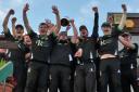 Toft celebrated a victory over Nantwich in the Cheshire County Cricket League's T20 final. The Knutsford club will host the Area Finals Day at their Booth's Park home on Sunday. Picture: Jeff Tenner