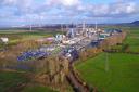 Aerial view of CF Fertilisers UK's Ince manufacturing facility.