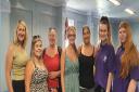 Moulton Nursery School staff Lucy Rogerson, Sarah Metcalf, Wendy Cresham, Jen Davies, Louise Hood, Rachel Thomas and Jody Sharrock