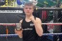 Cheshire and Merseyside regional champion, Mason Warburton, who is through to this weekend's English Boxing National Junior semi-finals in Wigan