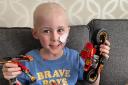 Courageous Samuel Tait, six, who is battling cancer, inspires songwriters to stage a charity night